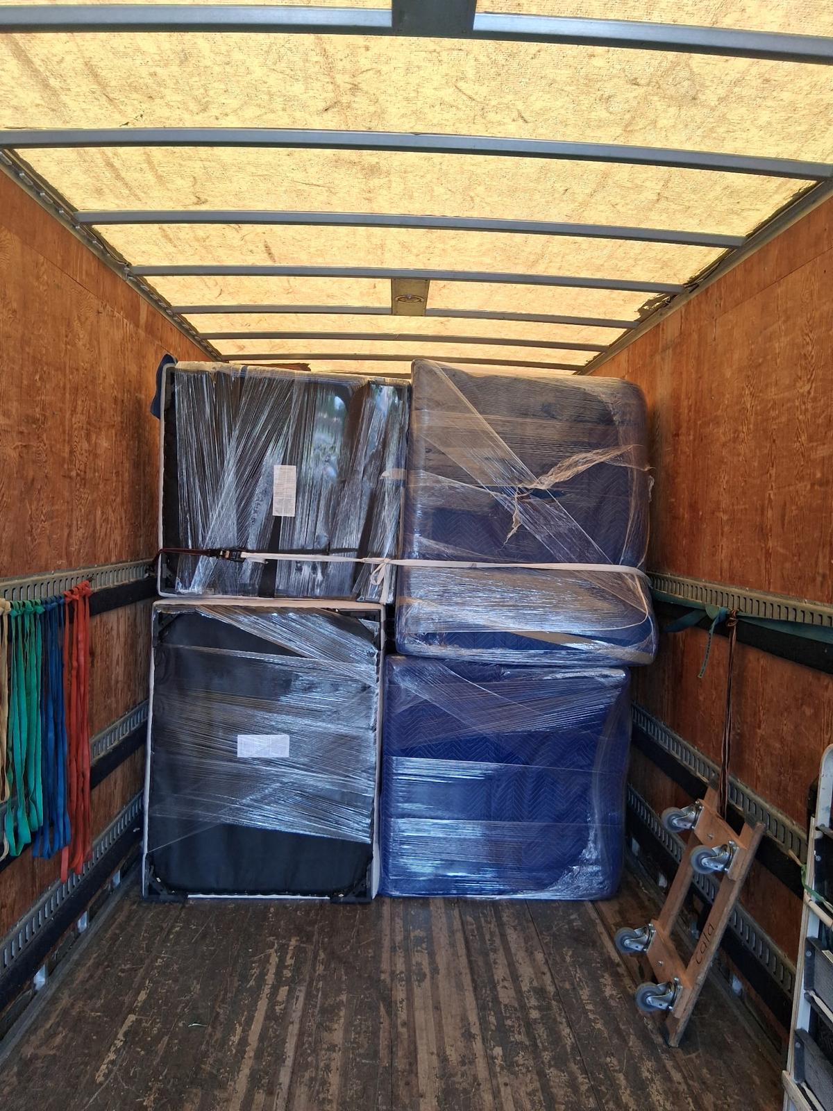 Loaded truck